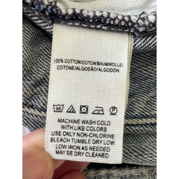 We The Free Women's Size 26 Cut-off Jean Shorts 5 Button - Picture 7 of 7